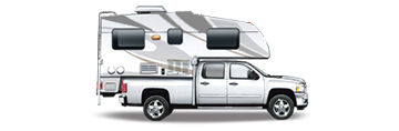 truck camper icon